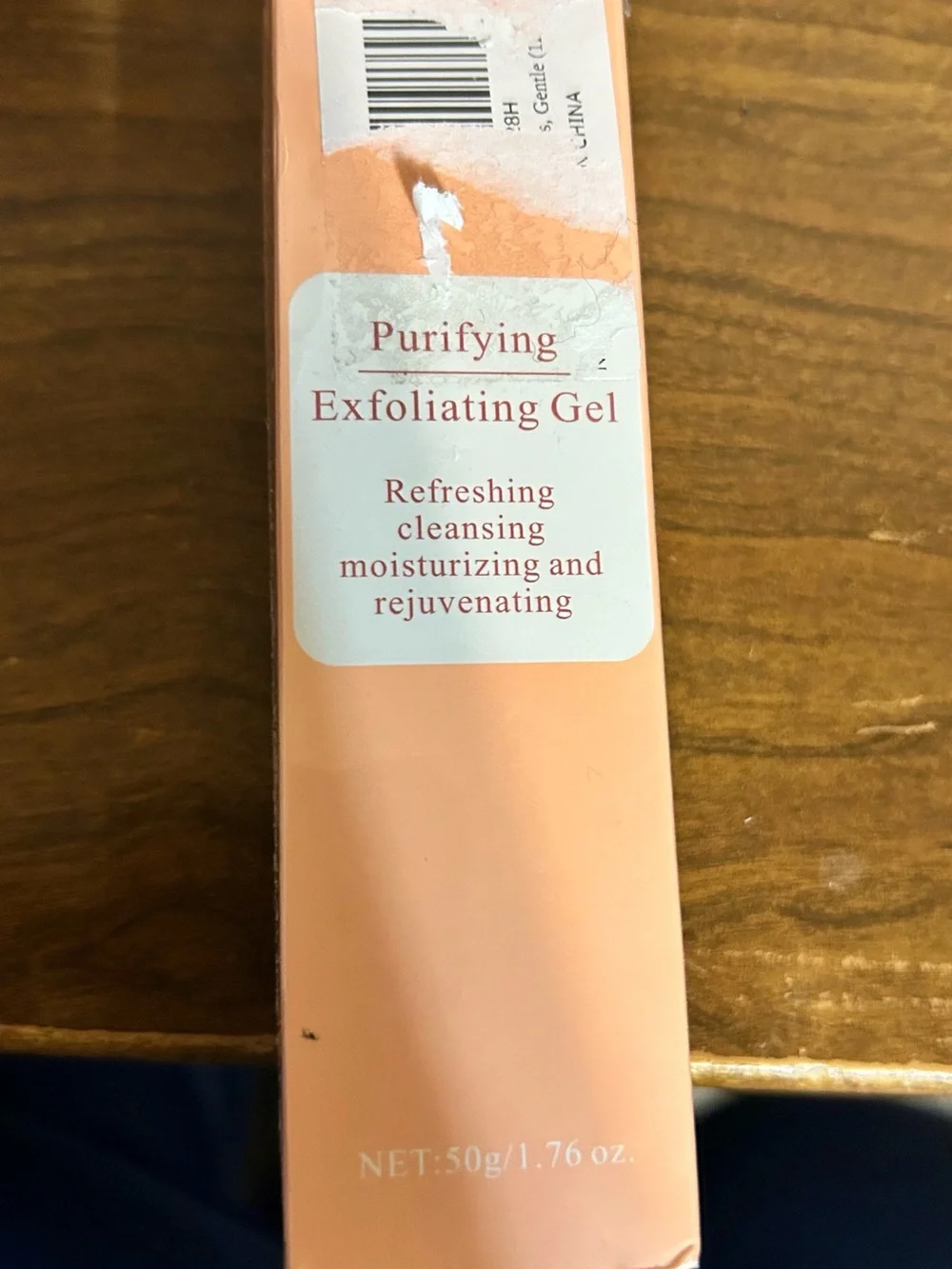 Purifying Exfoliating Gel - Peach
